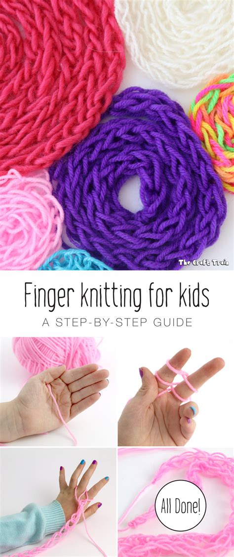 Easy Finger Knitting For Beginners