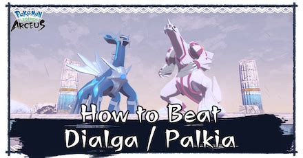 Pokemon Dialga And Palkia The Final Battle