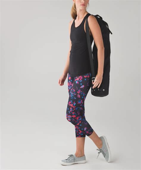 Lululemon Wunder Under Crop Hi Rise Full On Luon Dandy Digie