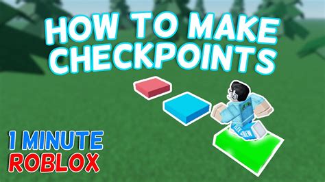 Obby Checkpoints With Saving Scripts In Roblox Studio Minute Roblox