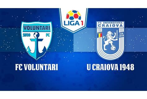 U Craiova 1948 Vs Voluntari Prediction Head To Head Live Stream Time