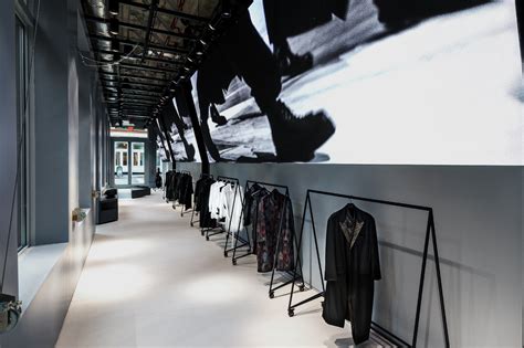 New York Yohji Yamamoto Store Opening Windowswear