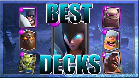 Clash Royale Best Night Witch Deck Ideas New Card Youtube