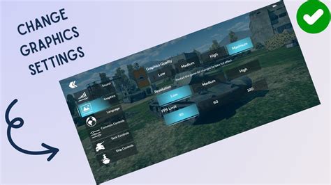 How To Change Graphics Settings In War Thunder Mobile Youtube