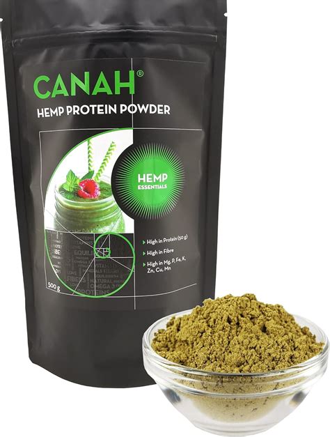 Natural Hemp Protein Powder By Canah® 169 Ounces 500 G ️