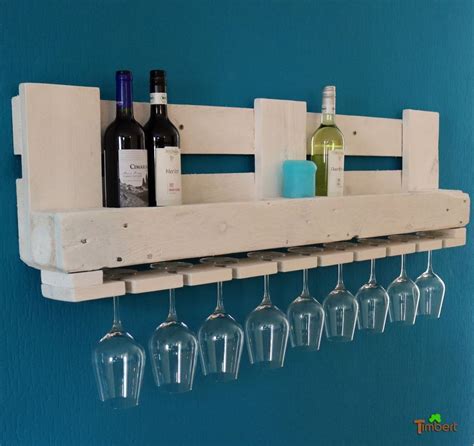 Detalles De Botellero Para Vino Palets Muebles Estante De Pared Madera