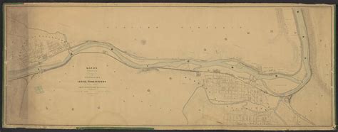 Map No 6 Lower Division Location Of The Extension Of The Lehigh And