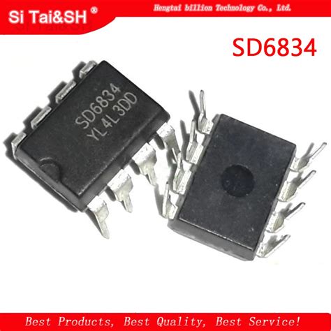 10pcs Sd6834 Dip-8 Sd6834 Dip New Original - Integrated Circuits ...