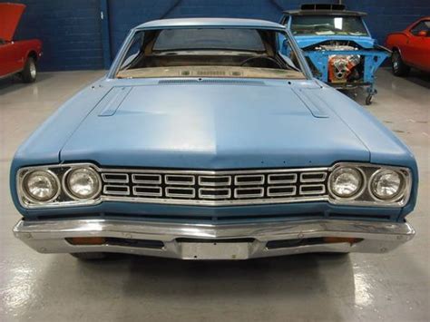 Buy Used 1968 Plymouth Road Runner 426 Hemi 4 Speed Blue In Grosse Ile