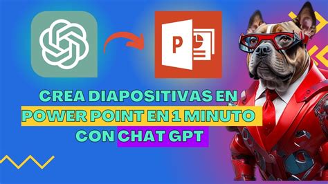 Crea Presentaciones En Minuto Con Chat Gpt Y Power Point Tutorial