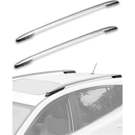 Scitoo Roof Rack Cross Bars Side Rails Baggage Carrier For Toyota Rav4 2013 2018 Silver 2 Pcs