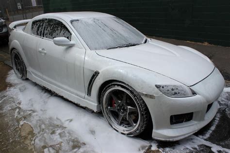 Dans Garage 2004 Supercharged Mazda Rx8 Lexus Pearl White