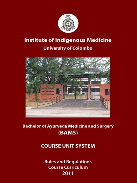 Bams Curriculum 2011 | PDF | Ayurveda | Academic Degree