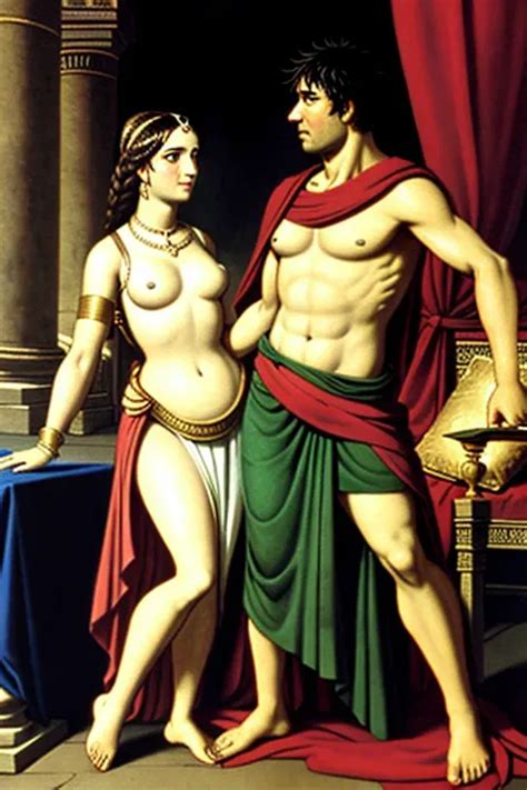 Dopamine Girl The Roman General Mark Antony And His Wife Cleoptra