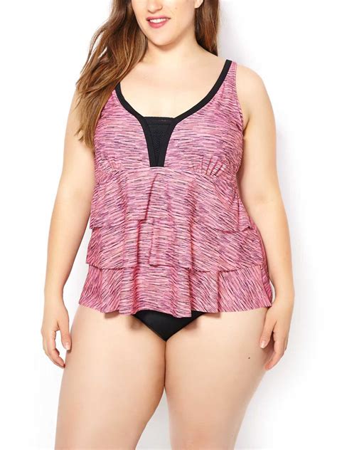 Sea Ruffled Tankini Swim Top Penningtons