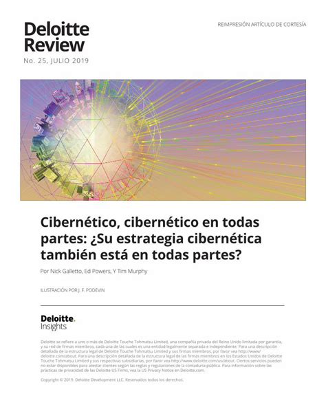 Pdf Cibernético Cibernético En Todas Partes ¿su Estrategia · La Tecnología Ha Hecho Más