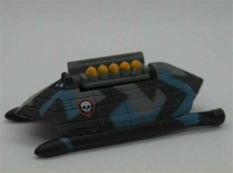 Vintage Galoob Micro Machines Sea Shadow Military Naval Vessel Blue