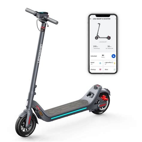 HUAWEI LEQISMART Electric Scooter 350W 10 4AH 25km H Noir Support