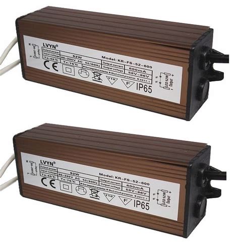 Zasilacz LED Driver 58V 90V 52W 600mA Do Paneli 13192496891