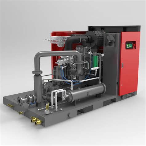 What is the working principle of diaphragm compressor?