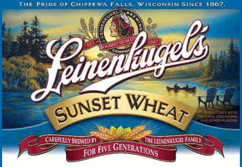 Leinenkugels Sunset Wheat Pro Sport Stickers