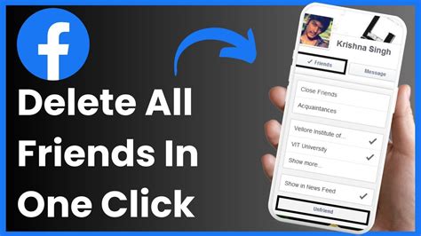 How To Delete All Facebook Friends In One Click Easy Guide Youtube