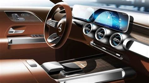 Preview of upcoming Mercedes GLB interior | WordlessTech