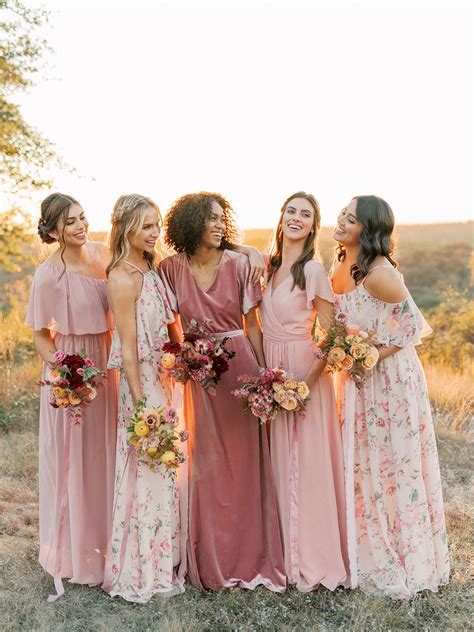 Bridal Style Revelrys New Dreamy Floral Print Bridesmaid Collection