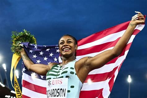 Shacarri Richardson Wins Another Race Shines Bright At Diamond League