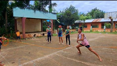 Grabe Ang Fighting Spirit Ni Rodelio Luksong Lubid Larong Pinoy