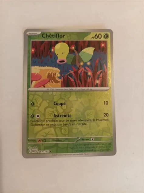 Carte Pokemon Chetiflor 069165 Reverse 151 Écarlate Et Violet Eur 189 Picclick Fr