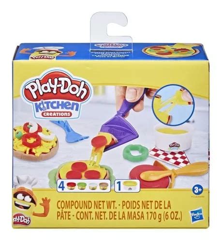 Masa Play Doh Kitchen Creations Pizzeria Color Multicolor MercadoLibre