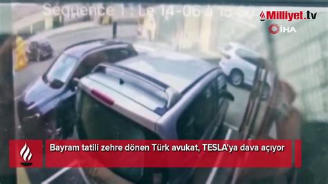 Bayram tatili zehre dönen Türk avukat TESLA ya dava açıyor