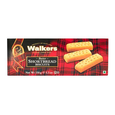 Buy Walkers Pure Butter Shortbread Fingers 150 G Online At Best Prices