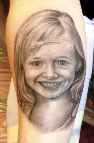 Portrait D’enfant En Tatouage 240 Inkage