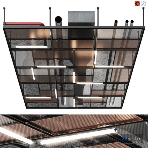 Industrial Ceiling 3d Model Buy Download 3dbrute