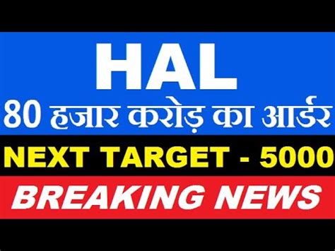 HAL SHARE NEWS HAL SHARE LATEST NEWS TODAY HAL PRICE ANALYSIS