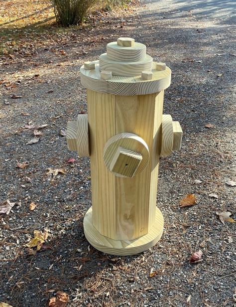 How To Build A Wooden Fire Hydrant Woodworking Plans Toys Woodworking