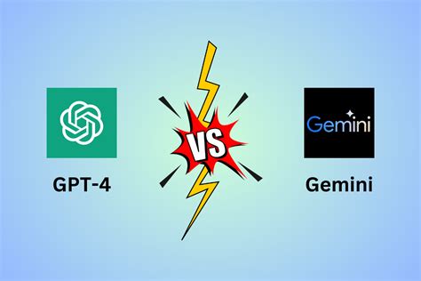 Comparison Of Google S Gemini And OpenAI S GPT 4