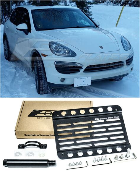 For 11 14 Porsche Cayenne EOS Plate Version 1 Mid Sized Front Bumper