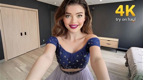 K Try On Haul Transparent Lingerie Sheer Outfits No Bra Micro Bikinis Revealed YouTube