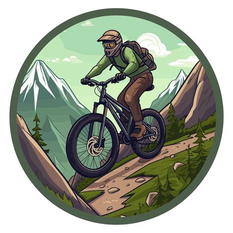 Seite Mountainbike Vektoren Und Illustrationen Zum Kostenlosen