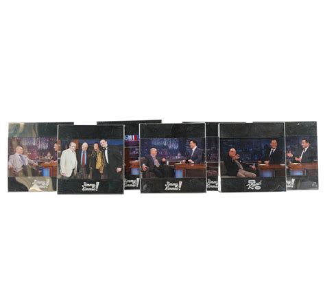 Lot Don Rickles Jimmy Kimmel Seven Framed Photographs