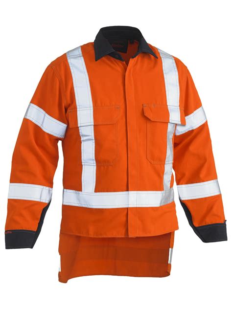 TenCate Tecasafe Plus TTMC W X Taped Hi Vis FR Vented Long Sleeve