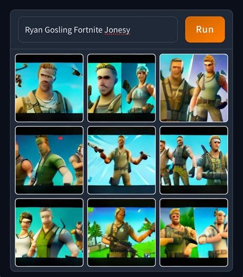 Run Ryan Gosling Fortnite Jonesy Run - iFunny