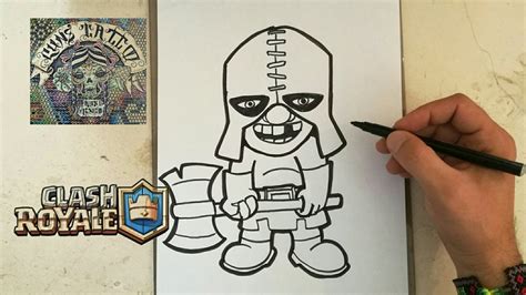 Como Dibujar Al Verdugo Clash Royale Youtube