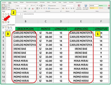 Trucos Para Eliminar Los Espacios En Excel Espacios En Blanco En Excel