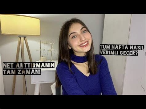 Boğaziçi için haftalık ders çalışma rutinim TYT AYT net arttırma