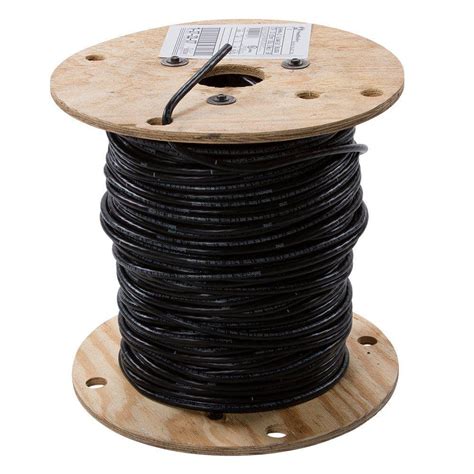 Southwire 500 Ft 2 Black Stranded AL XHHW Wire 11272207 The Home Depot