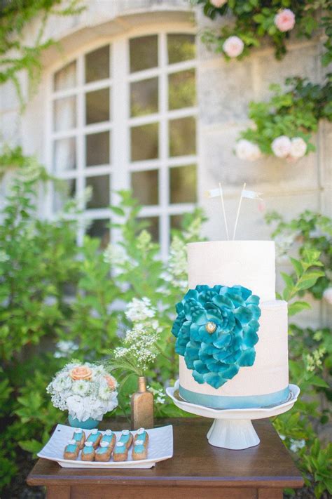 French Chateau Wedding Inspiration From Bubblerock Wedding Desserts